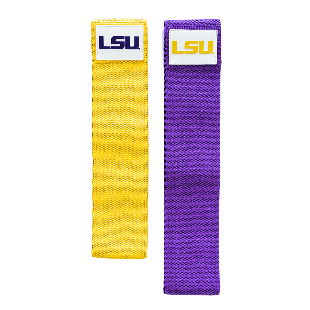 Yellow and purple  with LSU logo on a transparent background